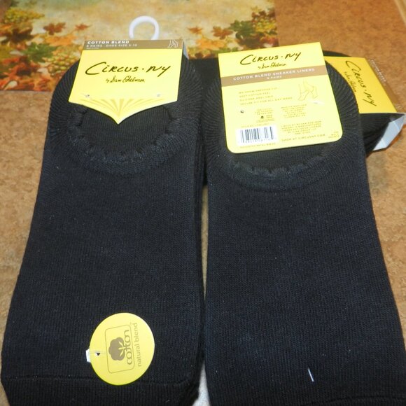 Circus NY by Sam Edelman Sneaker Liner socks 6 Pairs NWT⌚🏃⚡💨🚚 - Picture 3 of 15